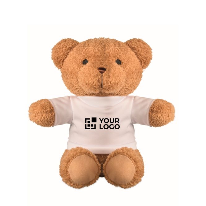 Orsetto di peluche con maglietta da personalizzare