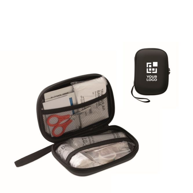 Kit di pronto soccorso in custodia rigida in plastica