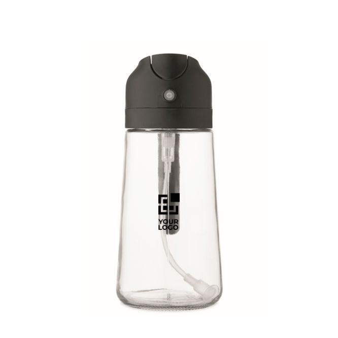 Dispenser per olio 2 in 1 in vetro con tappo 450ml