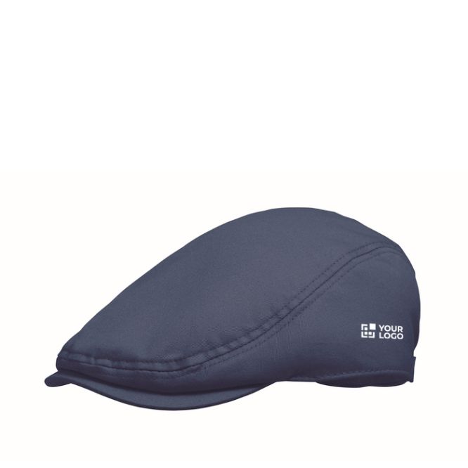Cappello stile coppola in cotone con fibbia metallica 235 g/m²