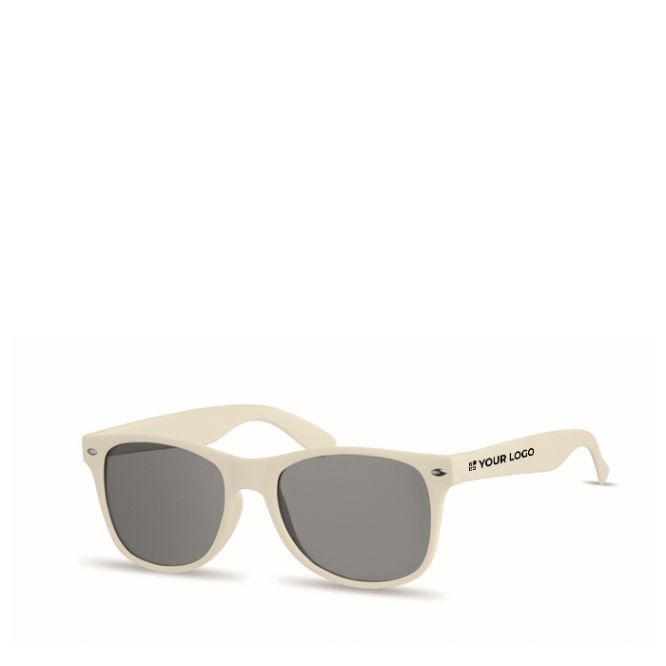 Occhiali da sole UV400 con montatura in SEAQUAL® e lenti nere