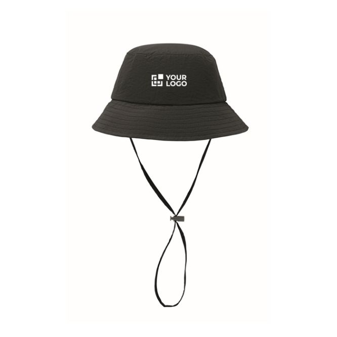 Cappello da pescatore pieghevole in nylon impermeabile UPF50+