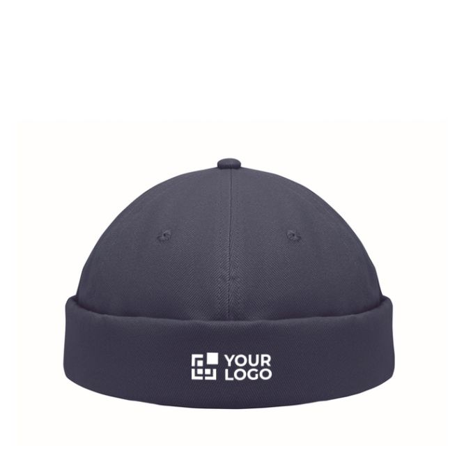 Cappello stile docker in cotone con rete e fibbia 260 g/m²