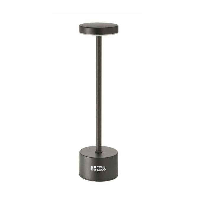 Lampada da tavolo in alluminio con 24 LED touch