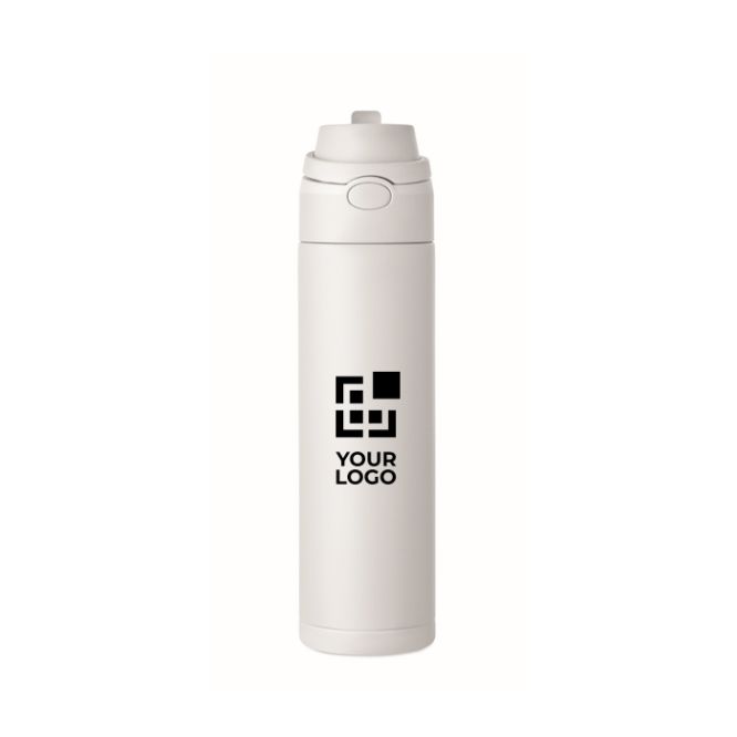 Borraccia antigoccia a doppia parete in acciaio inox riciclato 500 ml