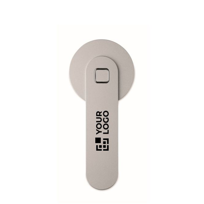 Supporto magnetico in alluminio per cellulare con anello metallico