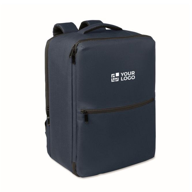Zaino da viaggio in RPET 600D con sacco sottovuoto e pompa inclusa 18L