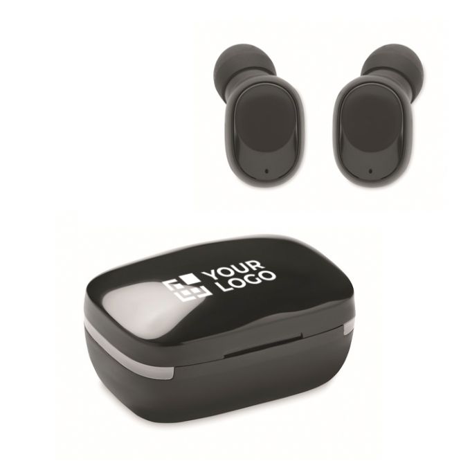 Cuffiette wireless con custodia che le ricarica