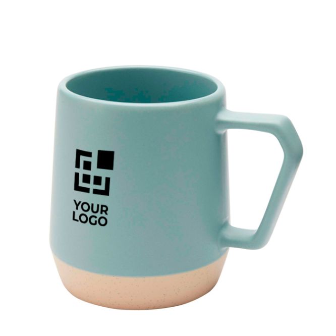 Tazza in ceramica con finitura opaca e base non smaltata 300ml