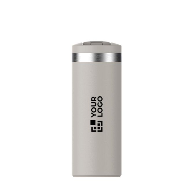 Bicchiere termico ermetico a doppia parete con coperchio fliptop 350ml Stanley