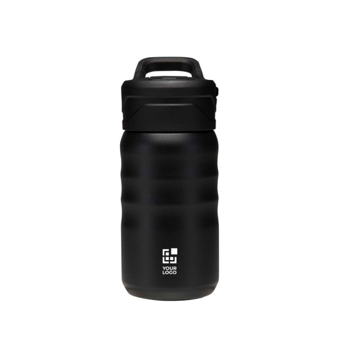 Borraccia sportiva 350ml con cannuccia richiudibile antigoccia