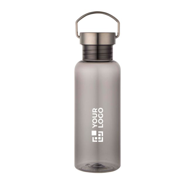 Borraccia con tappo a vite e manico in acciaio inox 600ml