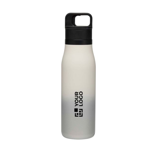 Bicchiere termico a doppia parete con coperchio one-touch 500ml