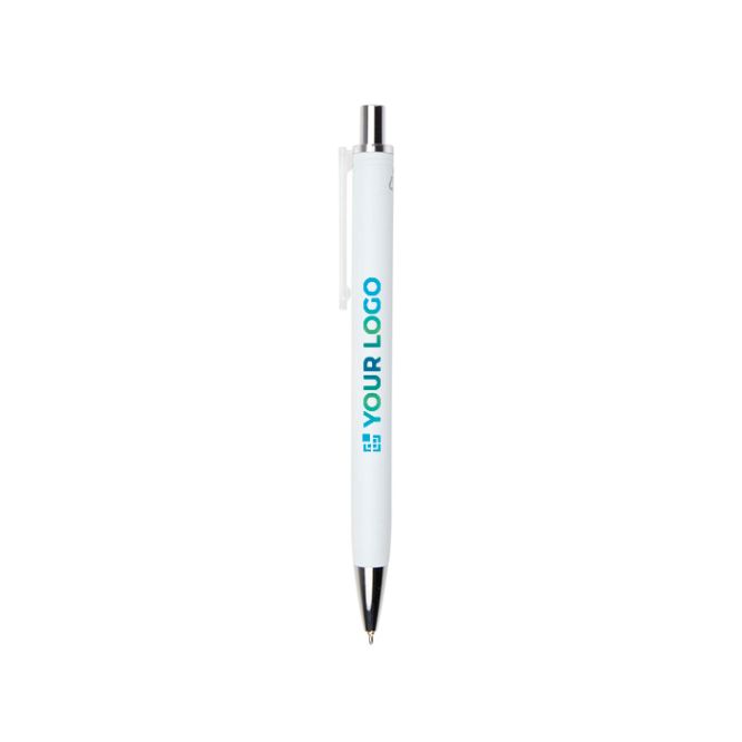 Penna a sfera in plastica riciclata con inchiostro semi-gel nero 0,7 mm