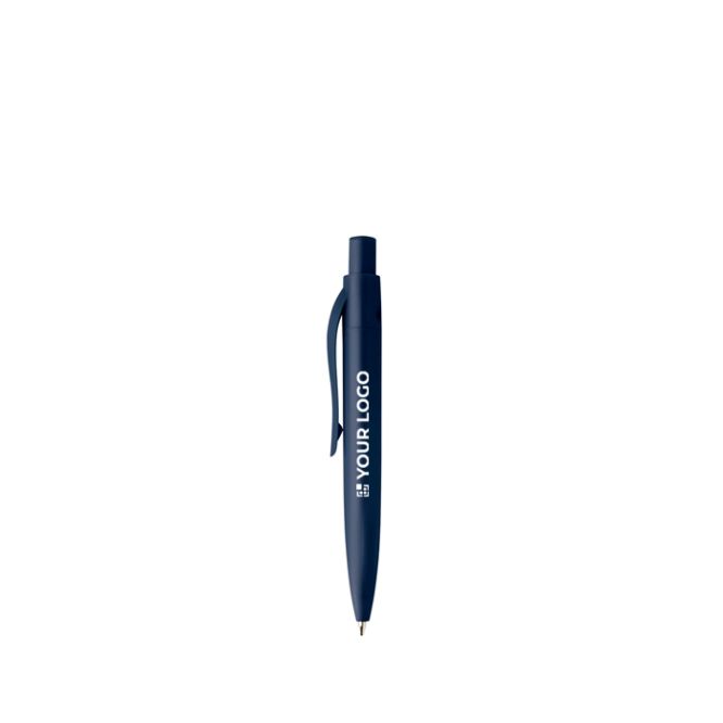 Mini penna a sfera in plastica riciclata RCS con inchiostro blu