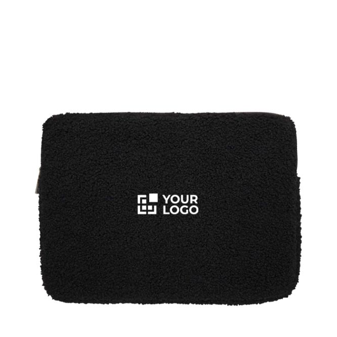 Custodia per portatile in sherpa riciclato con tasche interne 13