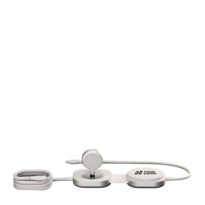 Stazione di ricarica wireless 3 in 1 per dispositivi Apple Zens