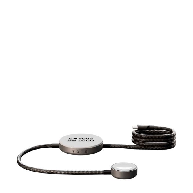 Caricatore wireless compatto con USB-C e ricarica rapida 15 W Zens