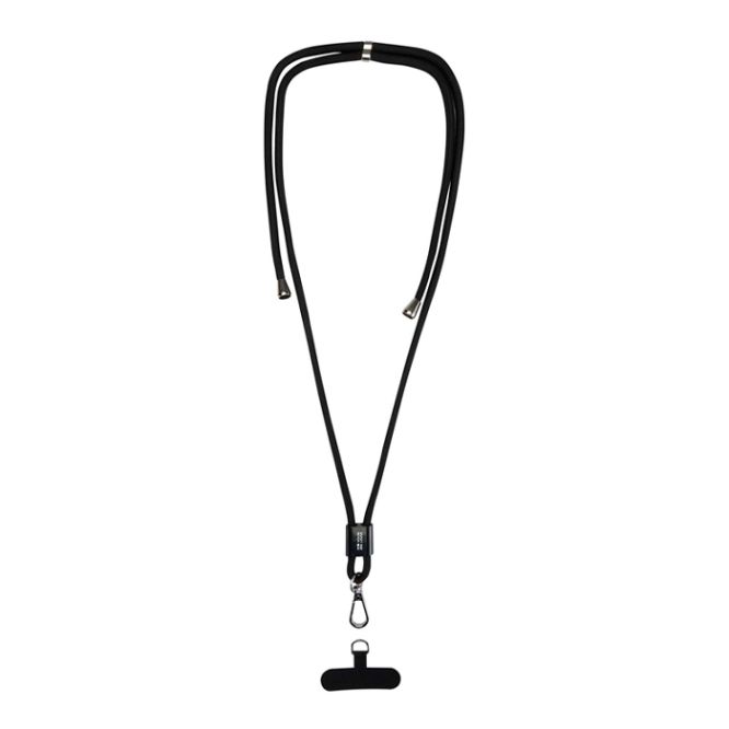 Lanyard per smartphone con elemento centrale personalizzabile