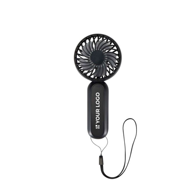 Ventilatore portatile ricaricabile a 3 velocità con USB-C
