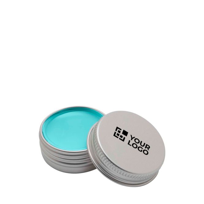 Balsamo labbra con custodia in alluminio e protezione SPF 15