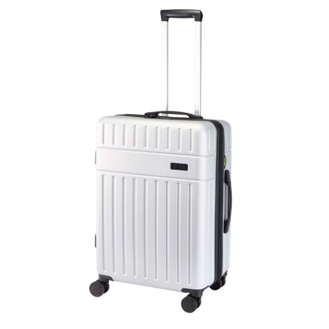Trolley espandibile in plastica riciclata resistente agli urti