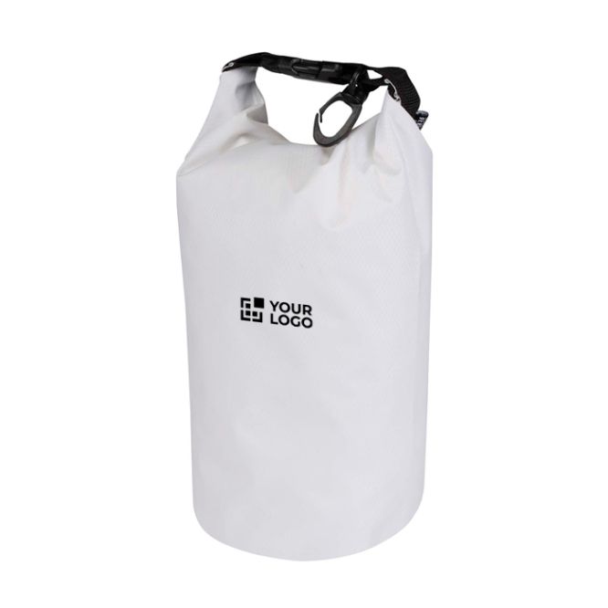 Borsa impermeabile compatta riciclata con chiusura arrotolabile 1L