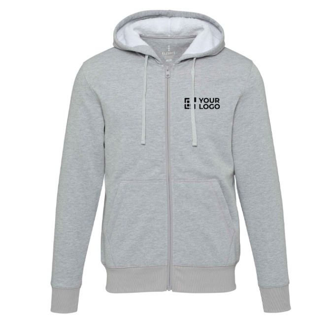 Felpa unisex in cotone riciclato e poliestere con fodera sherpa Elevate