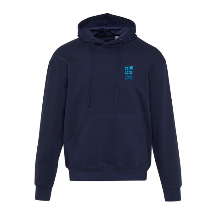 Felpa con cappuccio oversize in cotone eco 280 g/m2 Elevate