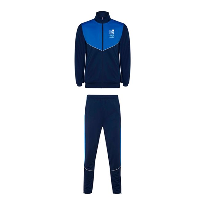 Tuta unisex in poliestere con colori abbinati 225 g/m² Roly 