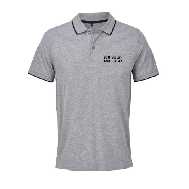 Polo unisex in cotone con riga a contrasto 200g/m² SOL'S PALERMO