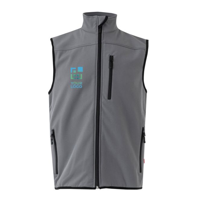 Gilet lavoro softshell fodera in pile in poliestere 280g/m2 Velilla 