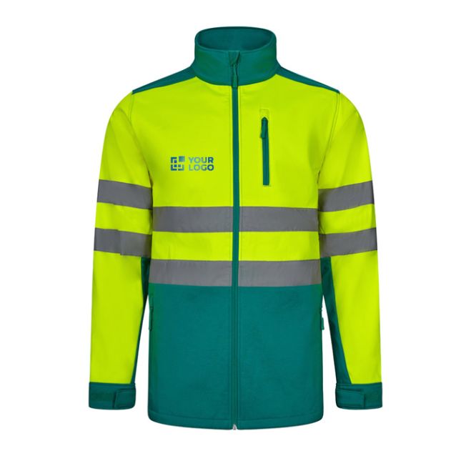 Giacca softshell lavoro fodera in pile in poliestere 280g/m2 Velilla 