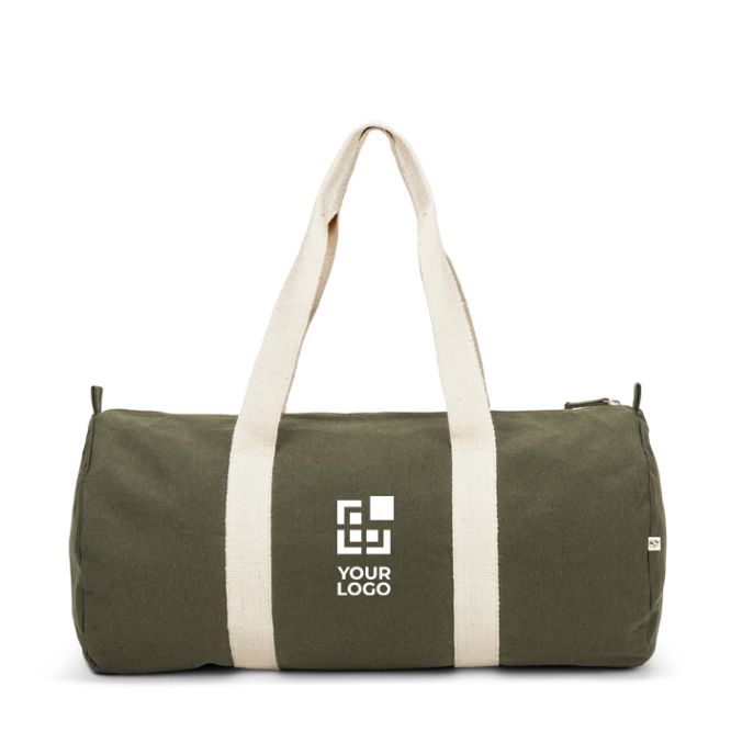 Borsa sportiva ecologica con tasca interna 24L 380 g/m2