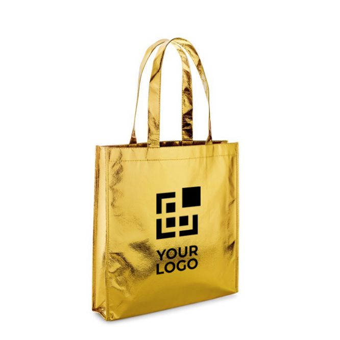 Brillanti shopper promozionali vista area di stampa
