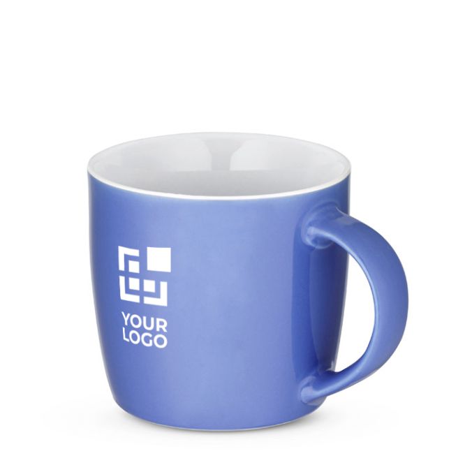 Originale tazza personalizzata per la vostra impresa da 370ml color blu
