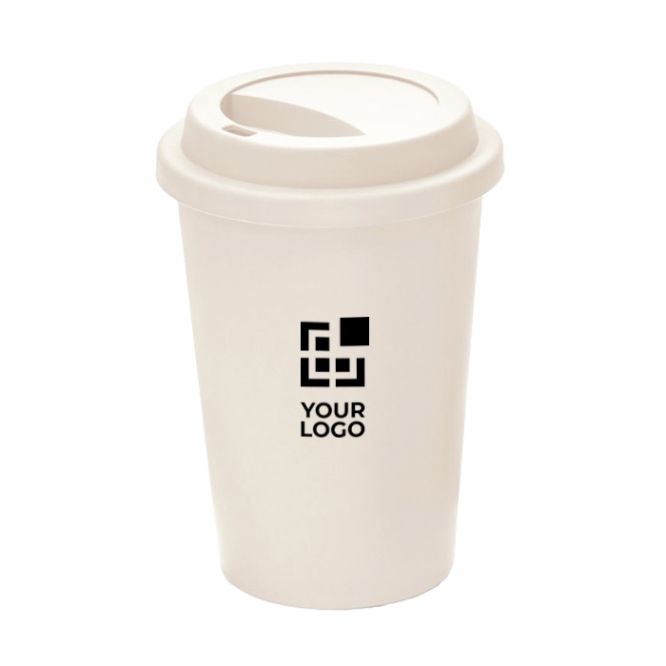 Bicchiere take away in plastica con coperchio 450mL