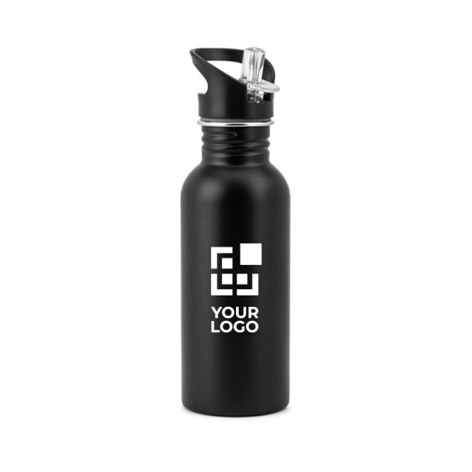 Borraccia in acciaio inox a parete singola con cannuccia 690 ml