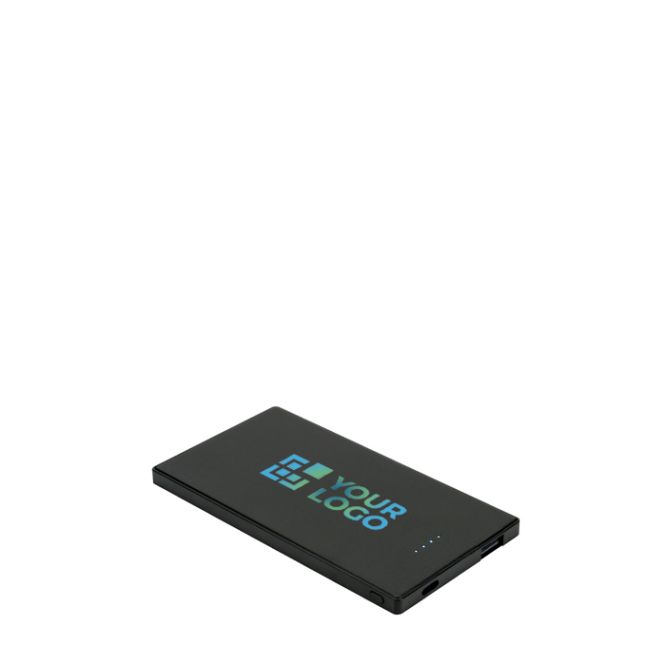 Power bank sottile e resistente in acciaio inox 5.000 mAh