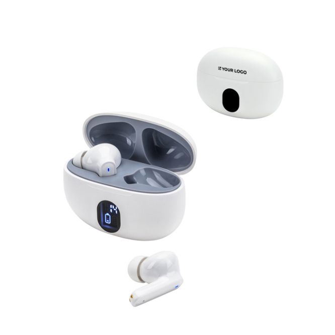 Cuffie wireless in ABS riciclato con 4 ore di autonomia