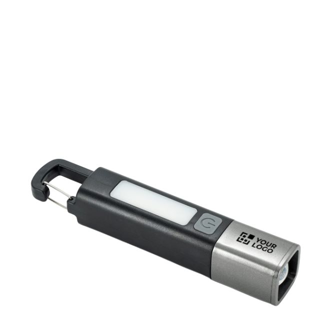 Torcia ricaricabile USB-C con modalità luce LED e COB 2 W 800 mAh
