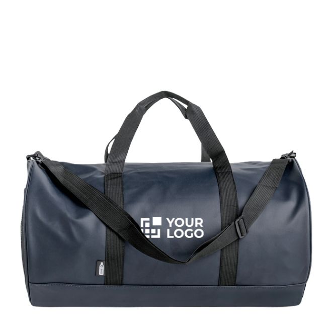Borsa sportiva o da weekend resistente con rivestimento in pelle sintetica