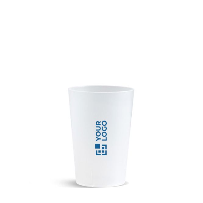 Bicchiere riutilizzabile in plastica prodotto in Europa da 200ml