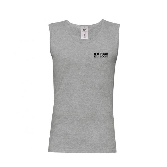 Canottiera da uomo in cotone da 145 g/m2 B&C 