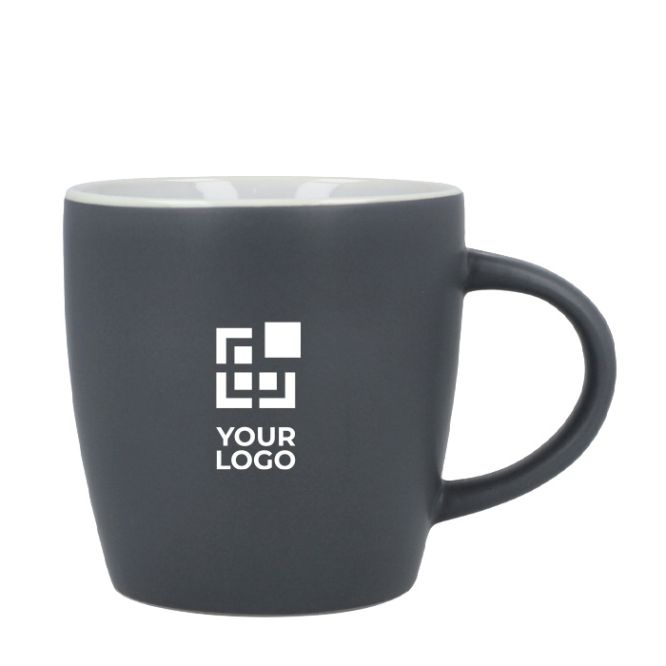 Tazza in ceramica con finitura opaca in vari colori 350ml