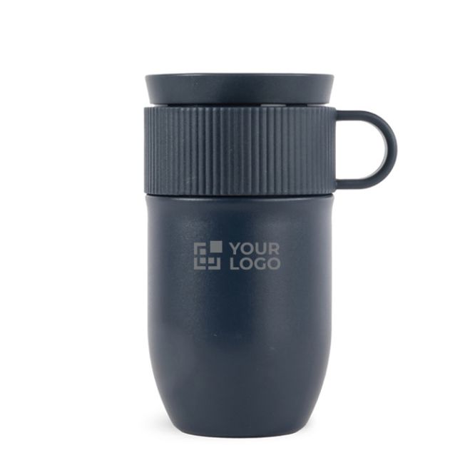 Tazza termica in acciaio inox con piccolo manico da 280ml