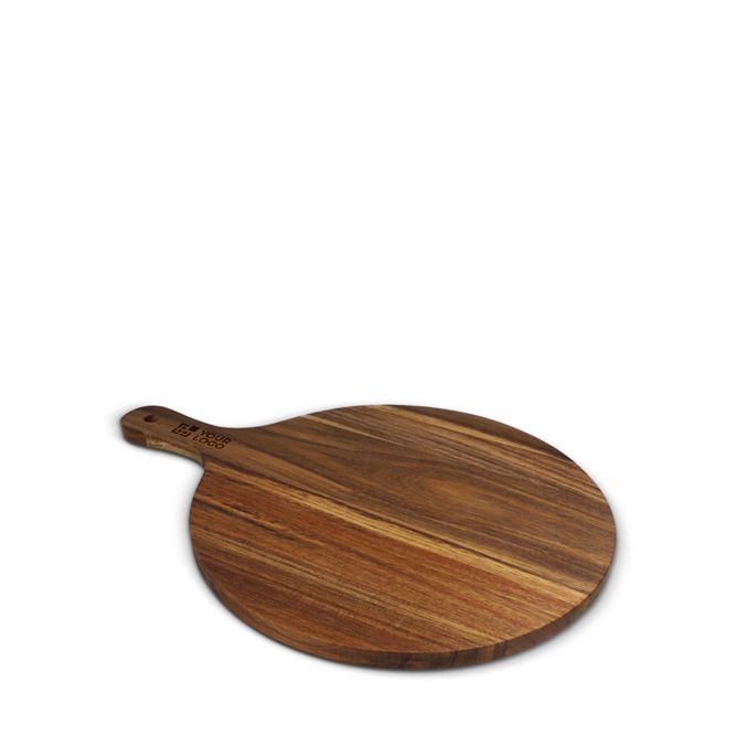 Tagliere in legno d’acacia perfetto per pizza, panini e tapas