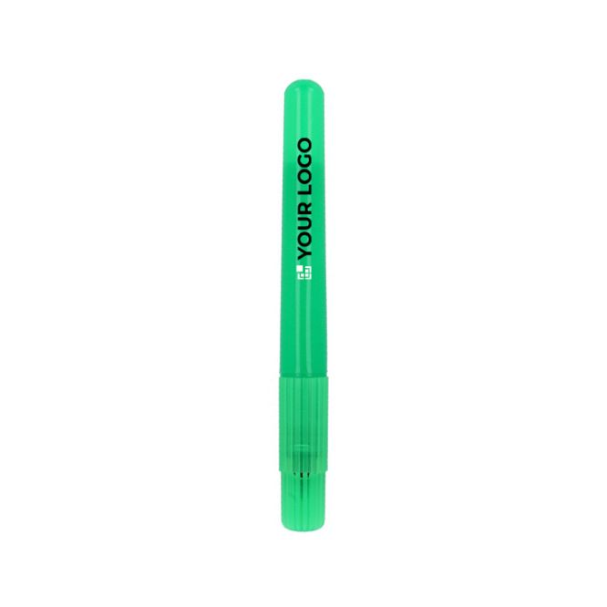 Evidenziatore con punta tonda dai colori vivaci da personalizzare