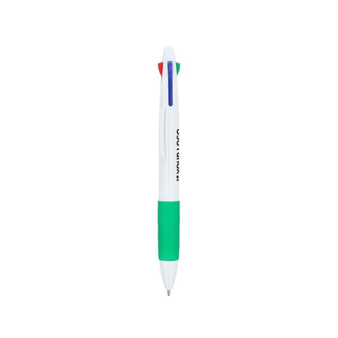 Penna classica a 4 colori di inchiostro con impugnatura antiscivolo