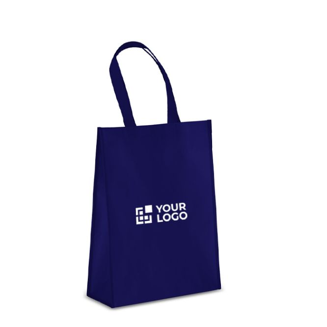Borsa da trasporto in RPET con soffietto e manici medi 105 g/m²